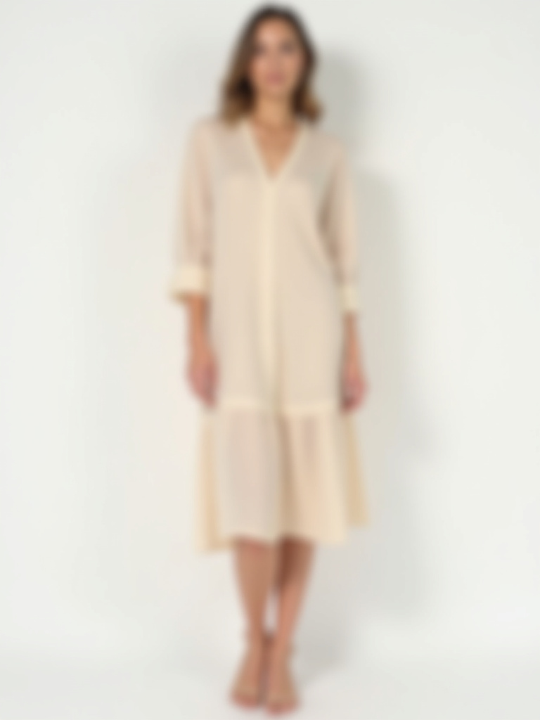 Robe chemise avec poches